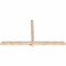 Ekena Millwork Eugene Smooth Timber Gable Bracket, Douglas Fir, 84"W x 45"H x 3 1/2"D x 3 1/2"F, 13/12 Pitch GBW084X45X0404EUG00SDF - alternate 4